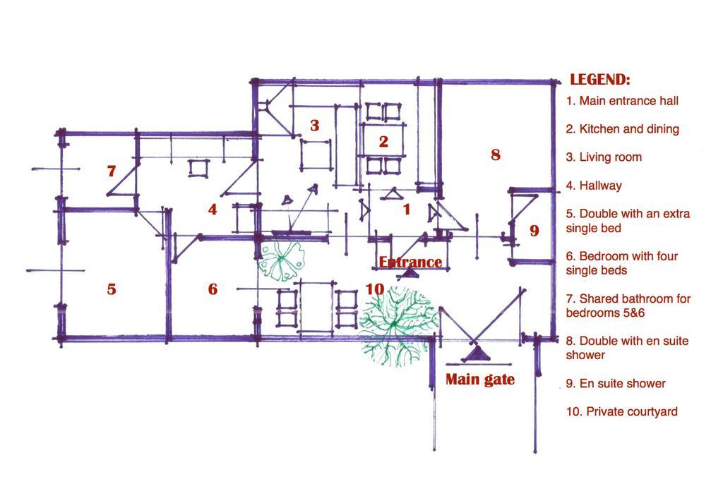 Guesthouse 7Even 모스타르 외부 사진